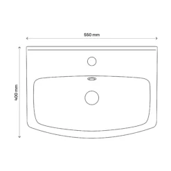 Veleka Gloss Grey Vanity Unit & Basin Set (W)550mm (H)900mm 15 Veleka Gloss Grey Vanity Unit & Basin Set (W)550mm (H)900mm -Ideal Standard Shop veleka gloss grey vanity unit basin set w 550mm h 900mm5059340255453 02t